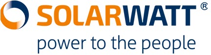 Solarwatt solar power panel made in Germany Logo